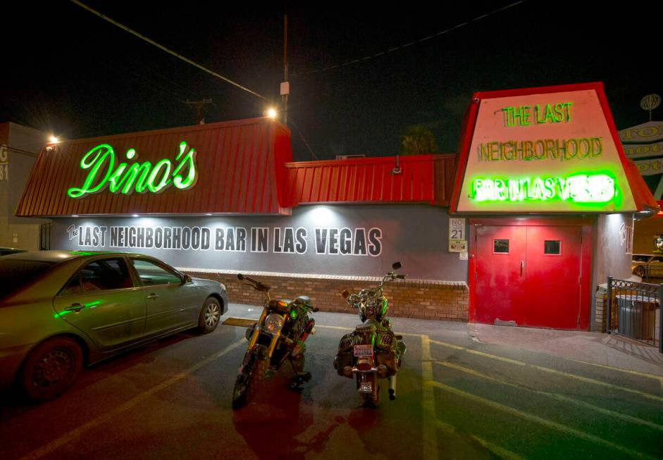 Dino's Lounge in downtown Las Vegas on Thursday, Aug. 31, 2017. (Richard Brian/Las Vegas Review ...