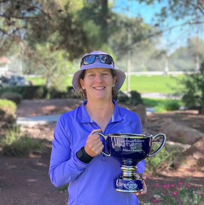 Ronda Henderson was the Women's Southern Nevada Golf Association player of the year in 2023. (W ...