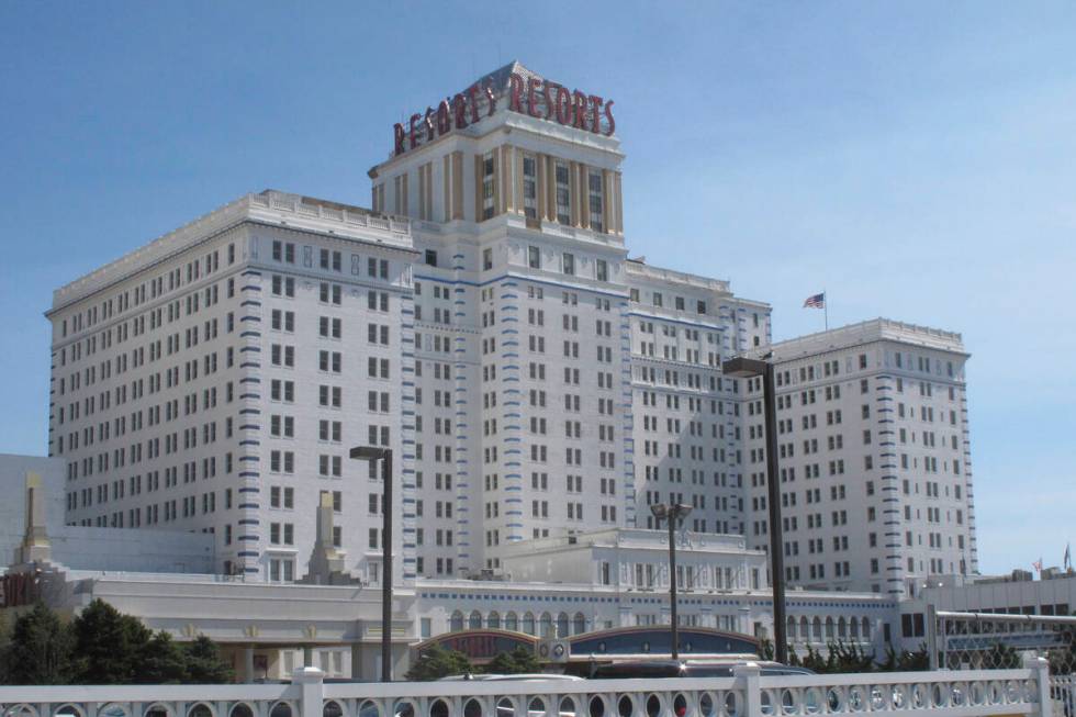 The exterior of Resorts Casino in Atlantic City, N.J. is shown on Oct. 1, 2020. (AP Photo/Wayne ...