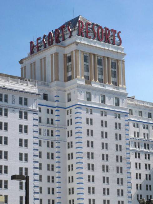 The exterior of Resorts Casino in Atlantic City, N.J. is shown on Oct. 1, 2020. (AP Photo/Wayne ...