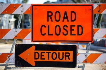 A portion of Interstate 15 near the resort corridor is scheduled to be closed over the weekend, ...