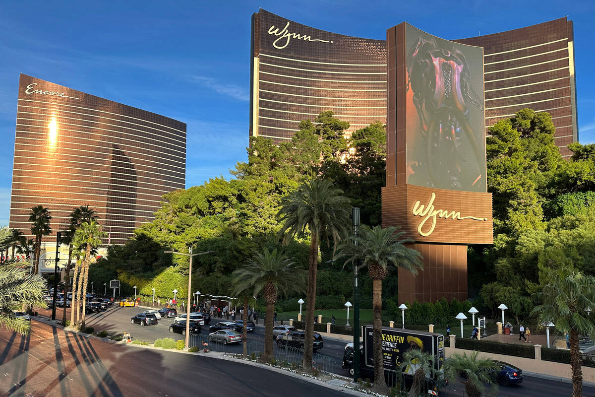 Wynn Las Vegas on the Strip Monday, Oct. 31, 2022. (K.M. Cannon/Las Vegas Review-Journal) @KMCa ...