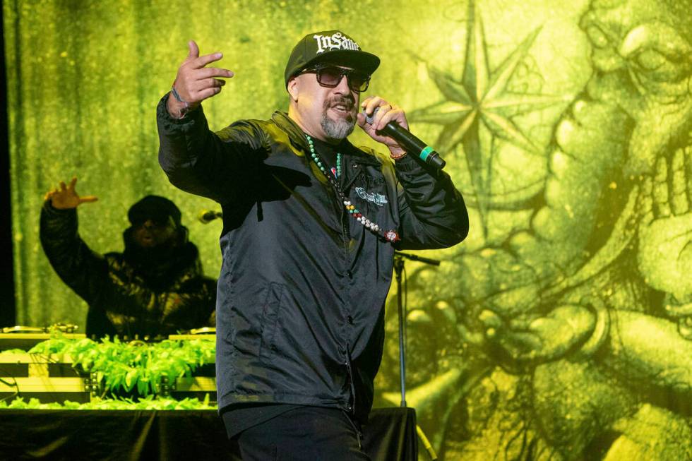 B-Real of Cypress Hill performs at Welcome to Rockville at Daytona International Speedway on Th ...