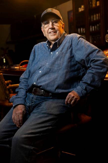 Brent Musburger at his home in Hamilton, Montana on Tuesday, Sept. 24, 2024. (Photo by Ben Smith)