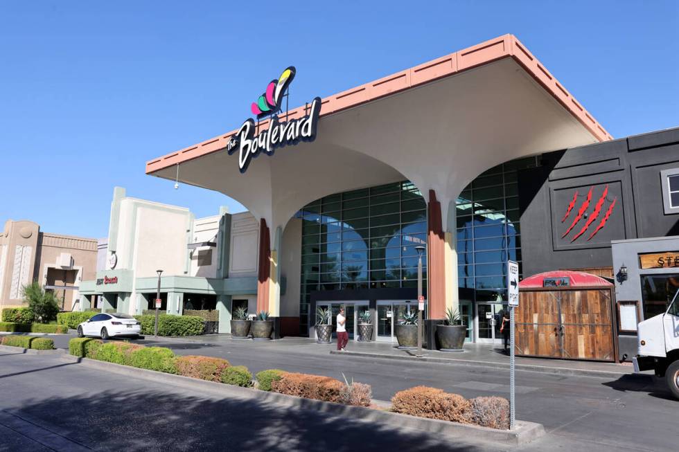 The Boulevard Mall is shown on Maryland Parkway in Las Vegas Tuesday, Sept. 24, 2024. (K.M. Can ...