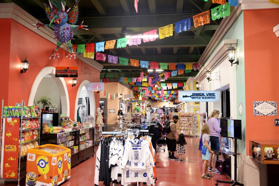 El Mercado with over 190 units is shown at Boulevard Mall on Maryland Parkway in Las Vegas Tues ...