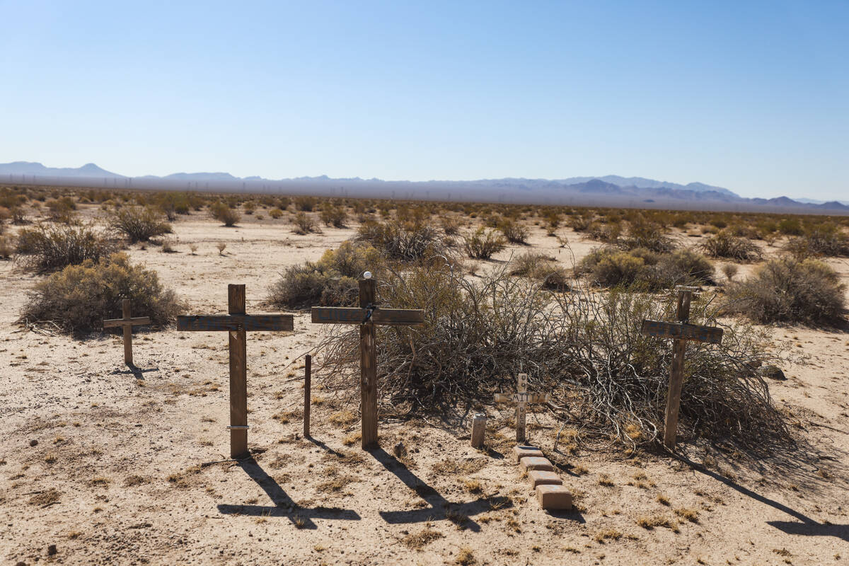 An unofficial pet graveyard that locals have used since the 1950’s on the side of the U. ...