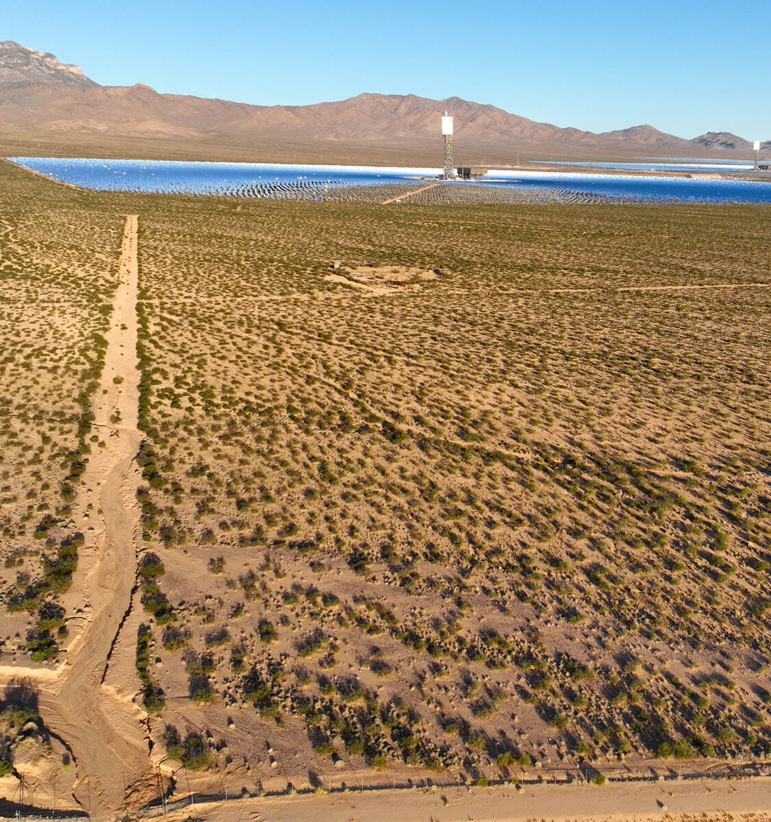 The Ivanpah Solar Electric Generating System is pictured, on Wednesday, Sept. 25, 2024, at the ...