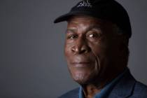 John Amos poses for a portrait on May 11, 2016, in New York. Amos, who starred as the family pa ...