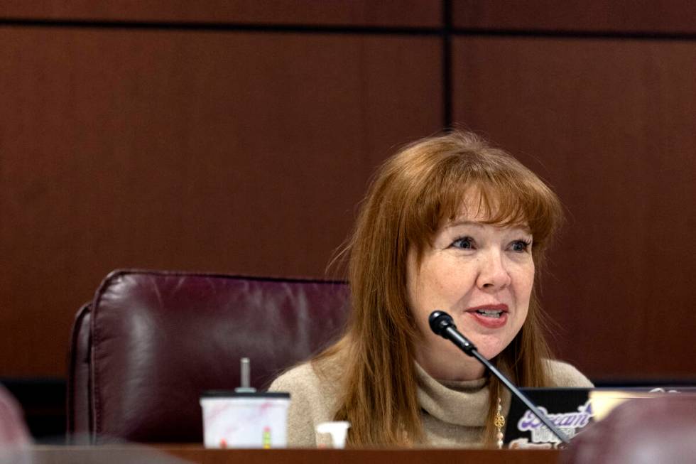 Assemblywoman Shannon Bilbray-Axelrod, D-Las Vegas, in a meeting of the Assembly Committee on E ...