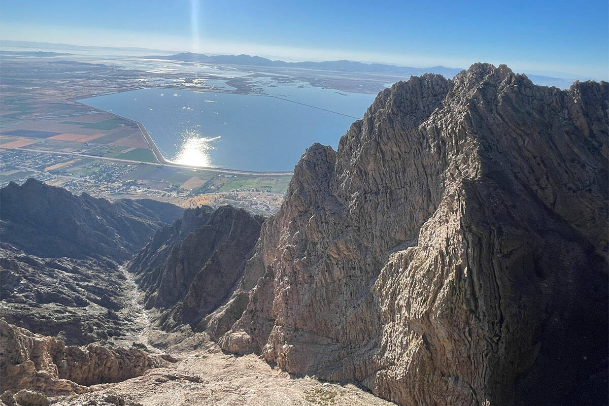 An area around Willard Peak northwest of Salt Lake City, Utah. (Box Elder County Sheriff's Office)