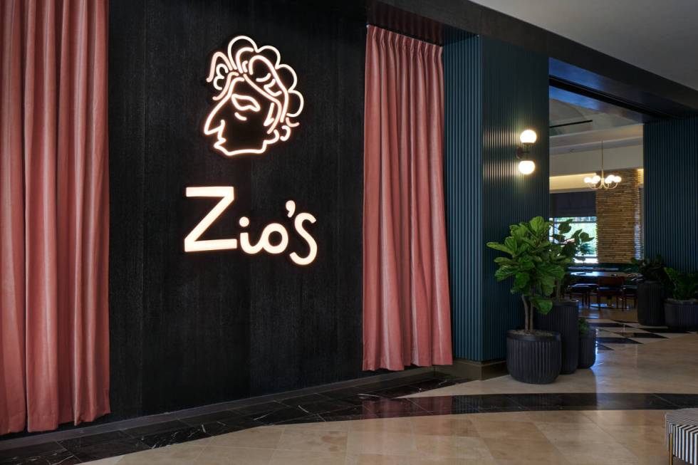 The entrance to Zio's, a new Italian restaurant set to open on Oct. 8, 2024, in the Renaissance ...