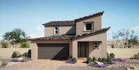 This artist's rendering shows the Cedar plan, which features 2,608 square feet of living space. ...