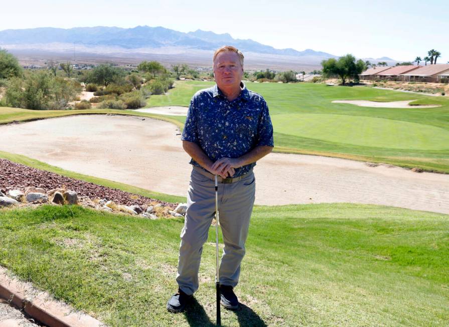 Brian Wursten, director of golf, poses for a photo at CasaBlanca Golf Course, on Tuesday, Sept. ...