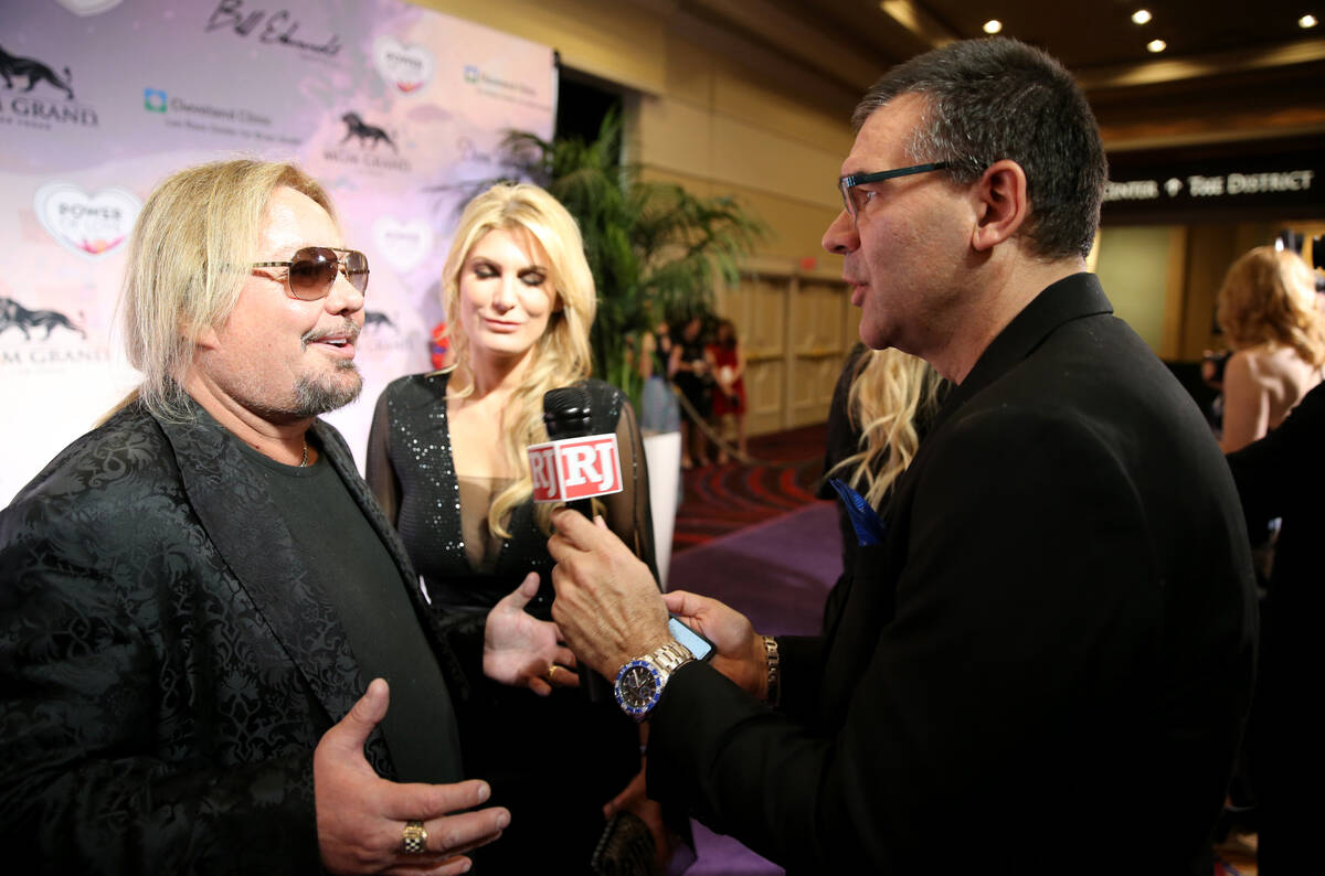 Motley Crue frontman Vince Neil talks to Las Vegas Review-Journal columnist John Katsilometes o ...