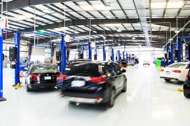 The ADESA auction location will be getting an inspection and reconditioning center. Carvana acq ...