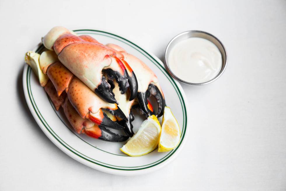 Florida stone crab claws from Joe's Seafood, Prime Steak & Stone Crab. In October 2024, the res ...