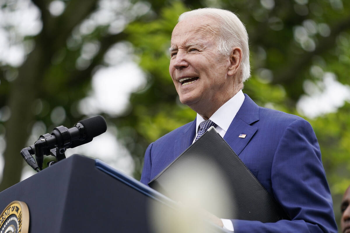 President Joe Biden. (AP Photo/Andrew Harnik)