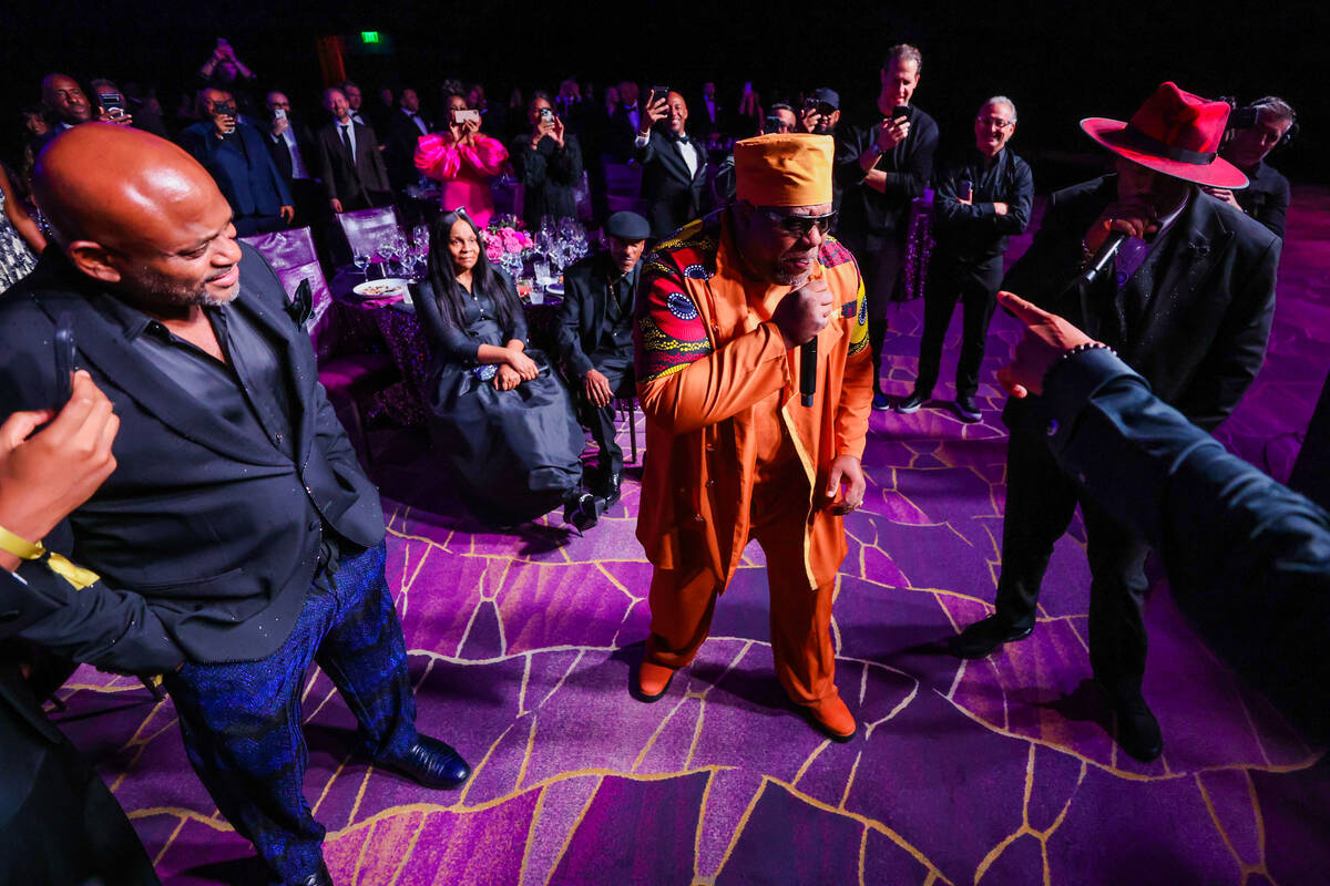 Kool Moe Dee performs during the Paid in Full Foundation’s Hip Hop Grandmaster Awards ce ...