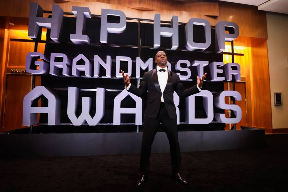 Terry Crews poses on the red carpet during the Paid in Full Foundation’s Hip Hop Grandma ...