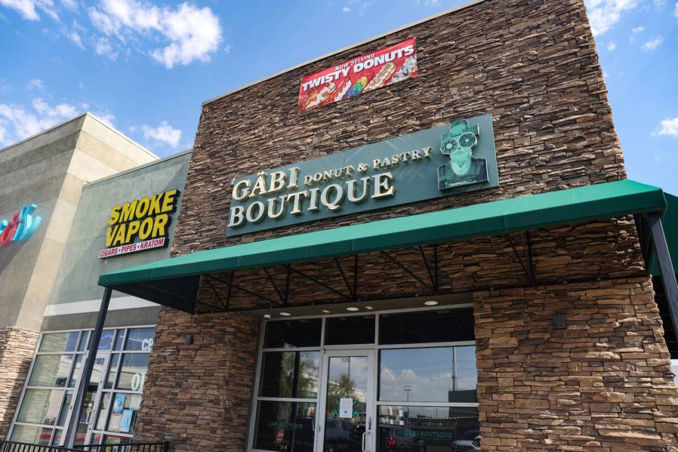 Gabi Boutique Donut & Pastry in Henderson, Tuesday, Oct. 8, 2024. (Rachel Aston/Las Vegas R ...