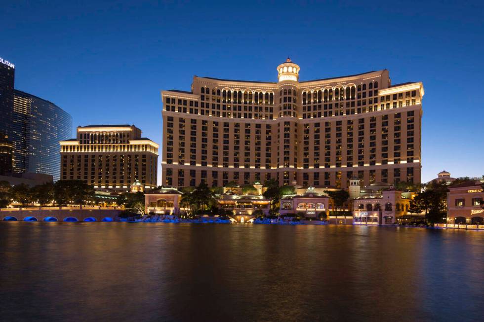 The Bellagio in Las Vegas on Saturday, Oct. 13, 2018. (Las Vegas Review-Journal)