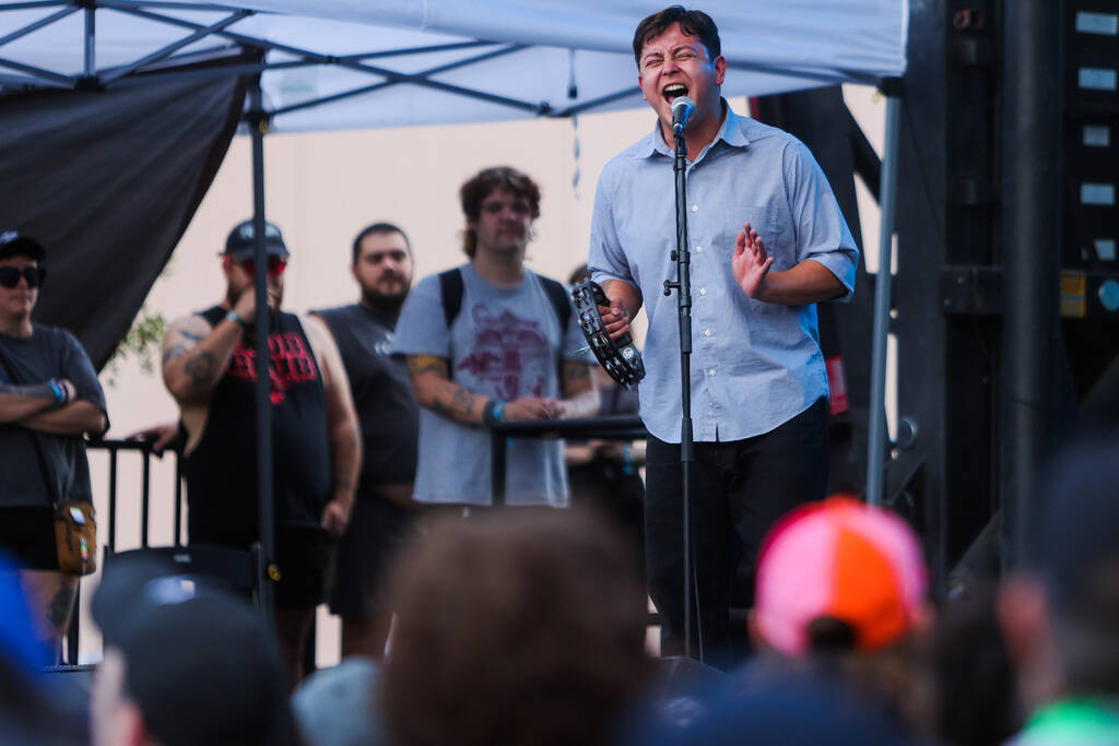 Vs Self performs a set during the Best Friends Forever Festival at the Downtown Las Vegas Event ...