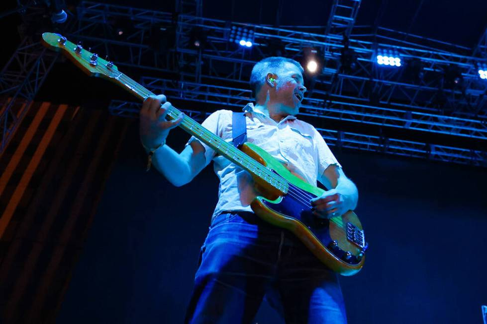 Pinback performs a set during the Best Friends Forever Festival at the Downtown Las Vegas Event ...