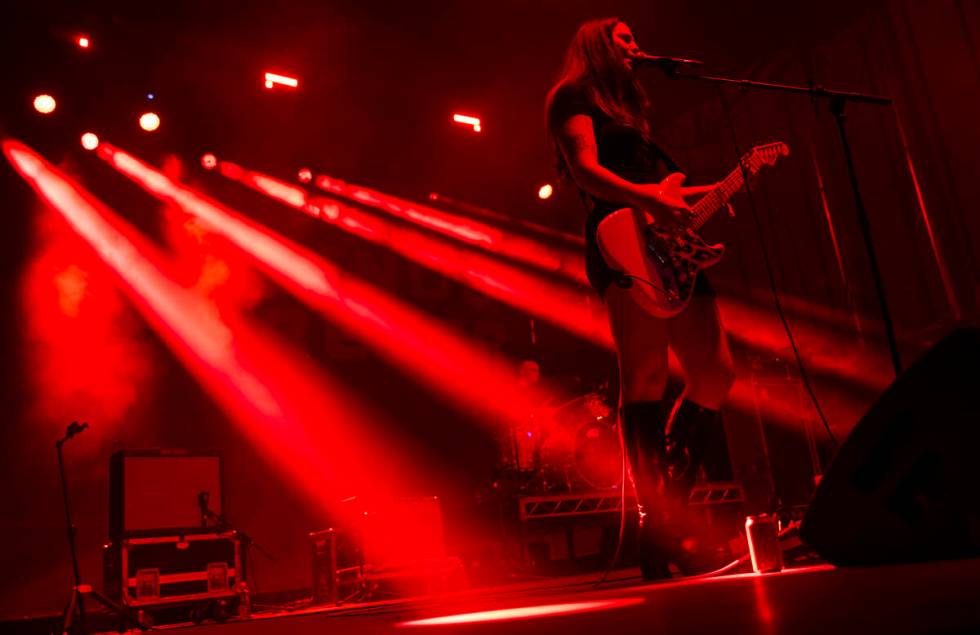 Allegra Weingarten of Momma performs during the final night of Best Friends Forever Festival at ...