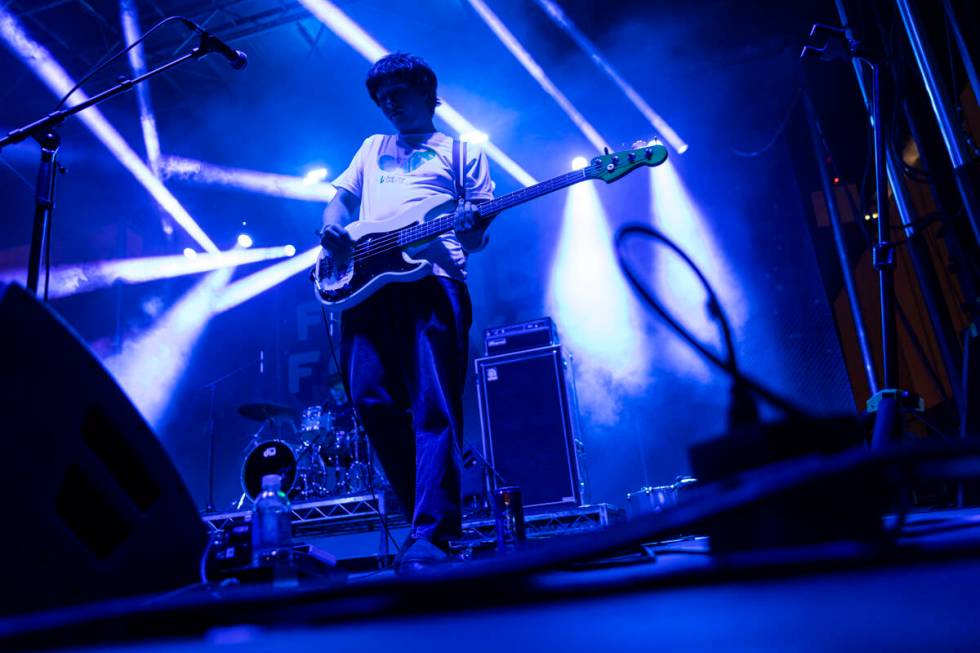 Aron Kobayashi Ritch of Momma performs during the final night of Best Friends Forever Festival ...