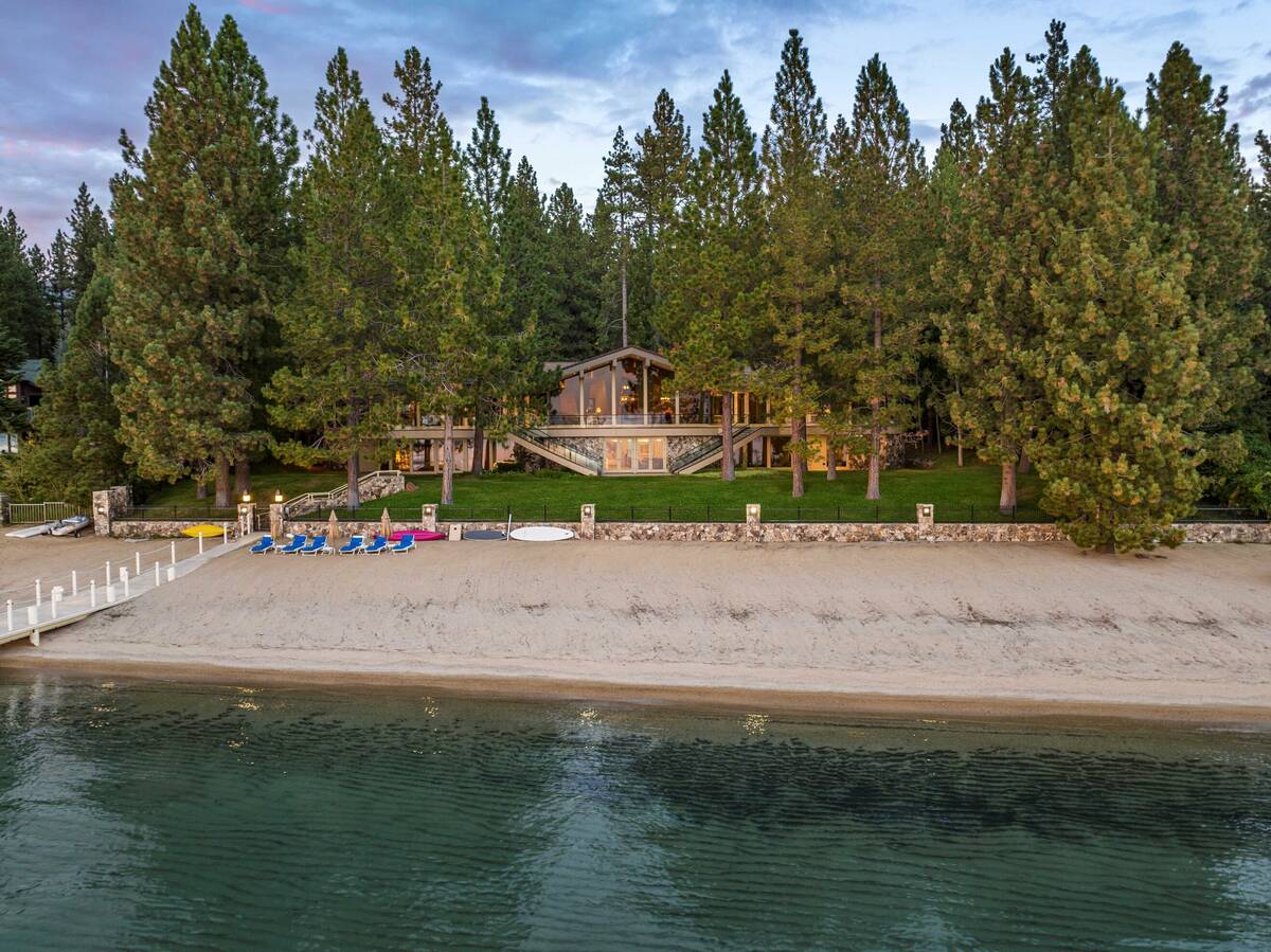 The former Wynn Estate in Lake Tahoe. (Miles Minno Photography)