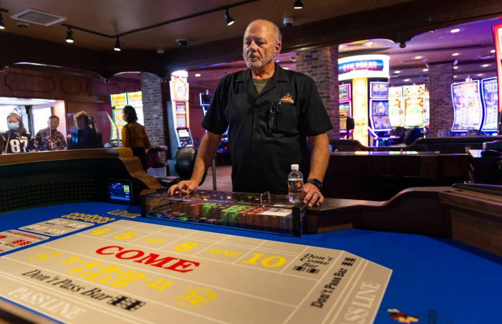 Glenn Casale, director of casino operations at Binion's, talks about changes dealer tips at Bin ...