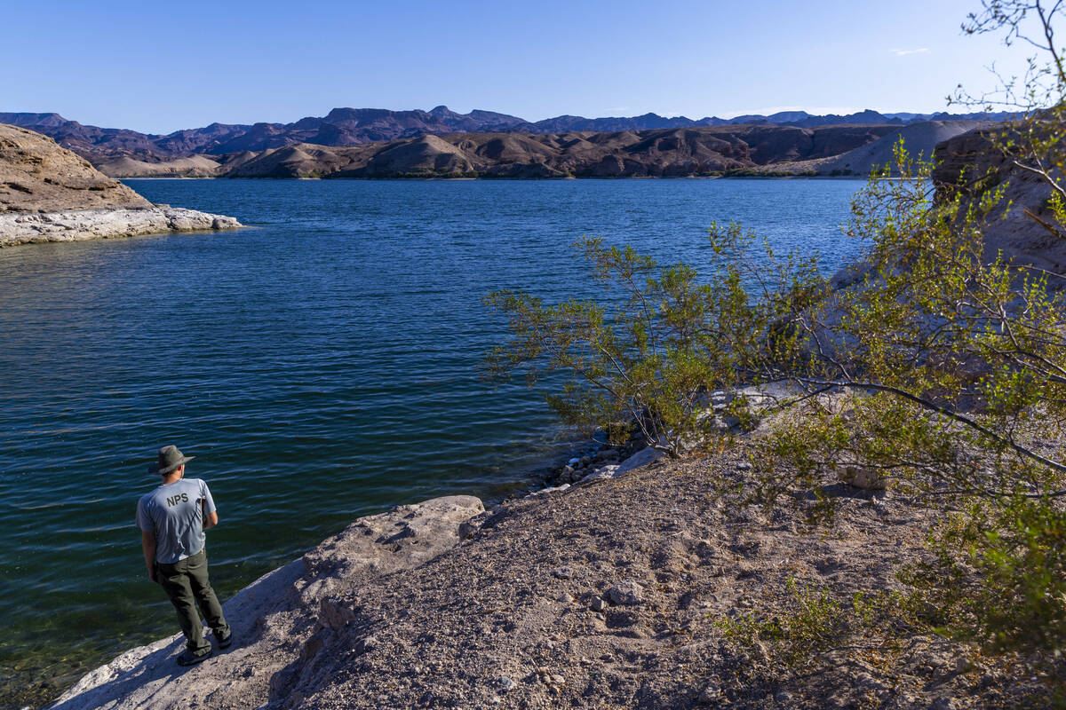 Aquatic Ecologist Riley Rackliffe with the National Park Service will sometimes seek a higher s ...