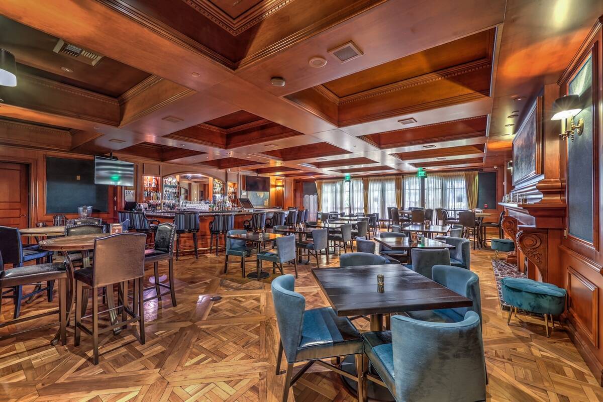 The dining and main bar accommodate 80-plus people. There’s a Wine Room for 20 guests, the Bl ...