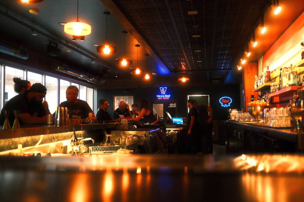 The interior of Jive Turkey bar in downtown Las Vegas. (Dapper Companies)