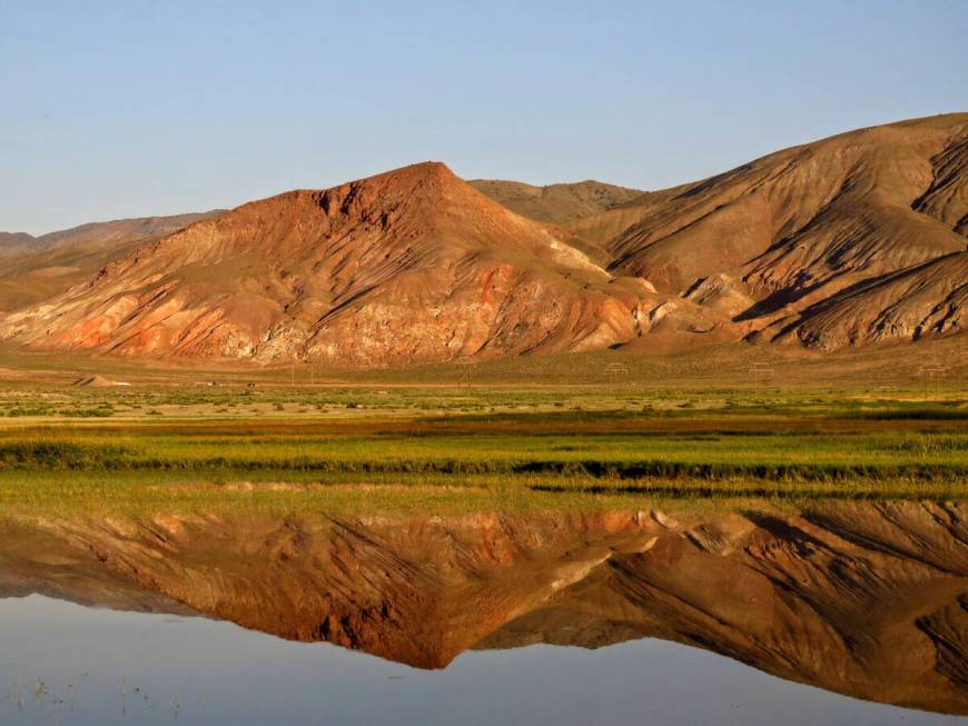 Dixie Meadows is pictured in June 2017 in Churchill County. Ormat Technologies, a geothermal co ...