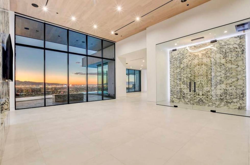 591 Cityview Ridge is No. 4 most expensive at $11,499,999. The home includes views of the Strip ...