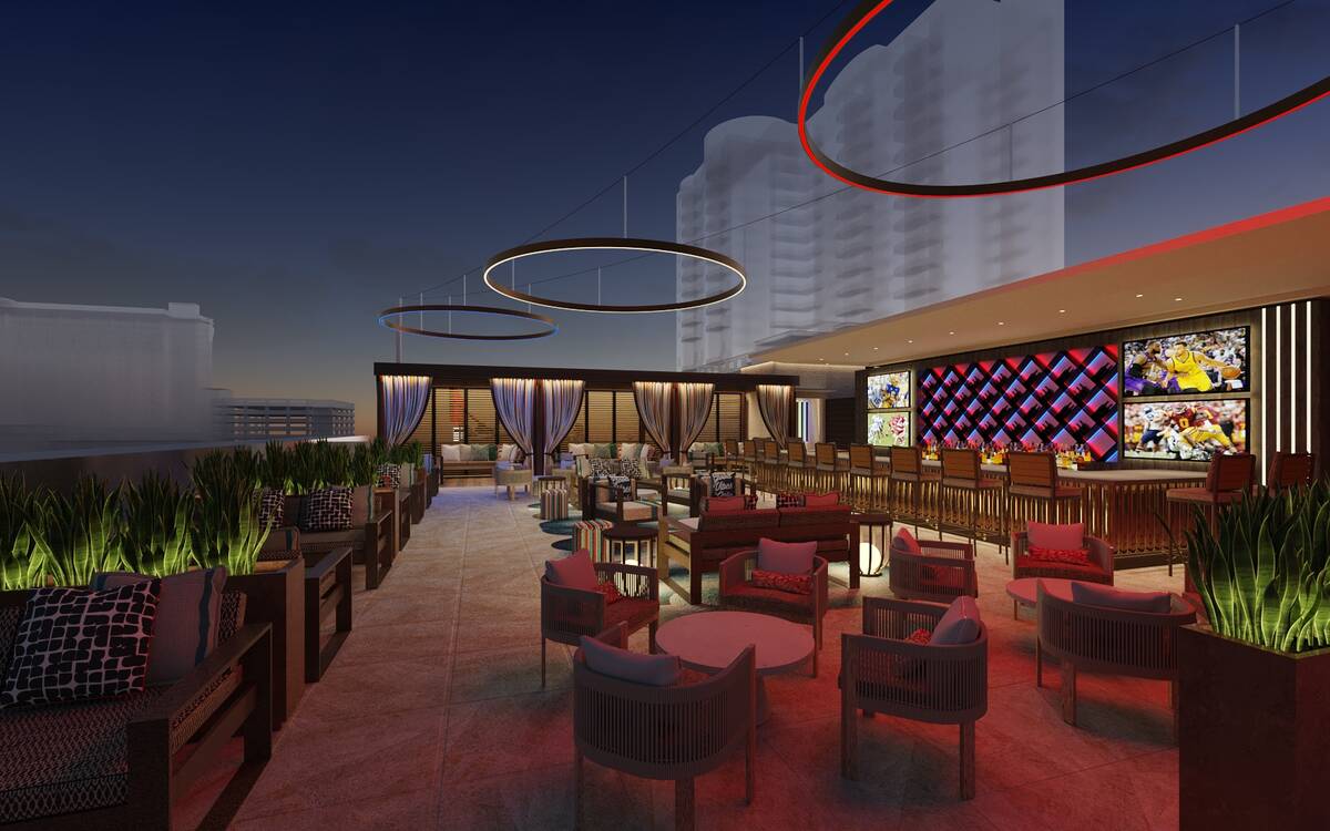 Ellis Island Casino & Hotel, an off-Strip property in Las Vegas, is undergoing a $35 million ex ...