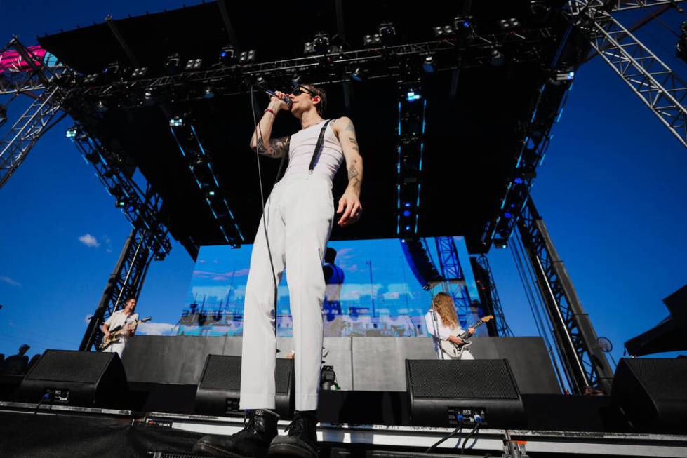 The Maine performs during the When We Were Young music festival at the Las Vegas Festival Groun ...