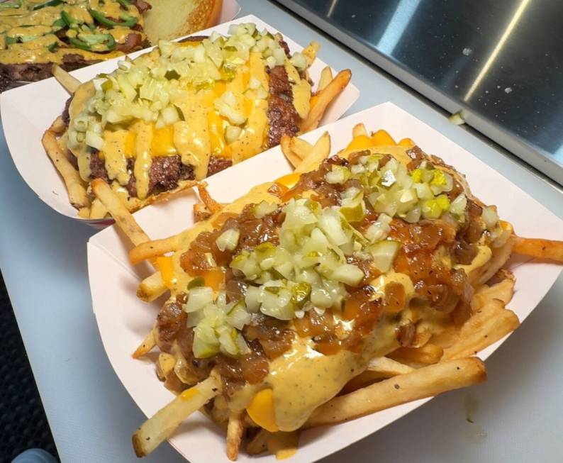 Loaded fries from With Love, Always, a new restaurant as of fall 2024 in the Centennial Hills a ...