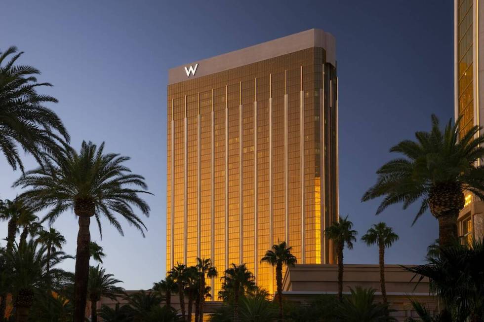 A rendering of W Las Vegas is seen in this image. (Courtesy MGM Resorts and Marriott International)