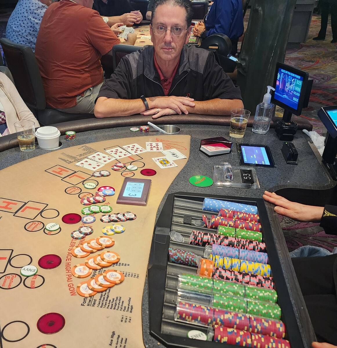 Michel M. of Vancouver, Washington, won a jackpot worth $312,996 on pai gow poker Saturday, Oct ...