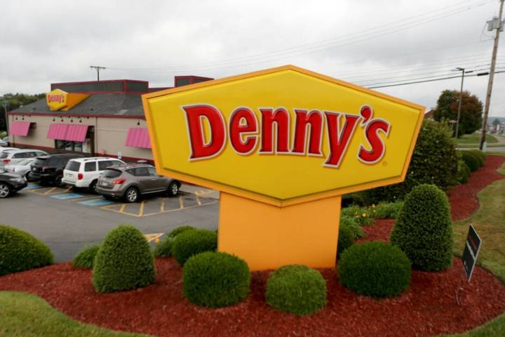 A Denny's restaurant is shown Sept. 14, 2017, in Cranberry, Pa.(AP Photo/Keith Srakocic, File)