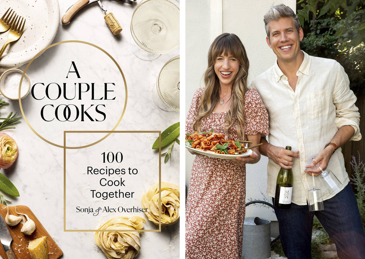 The cover image for "A Couple Cooks: 100 Recipes to Cook Together" by Sonja and Alex ...