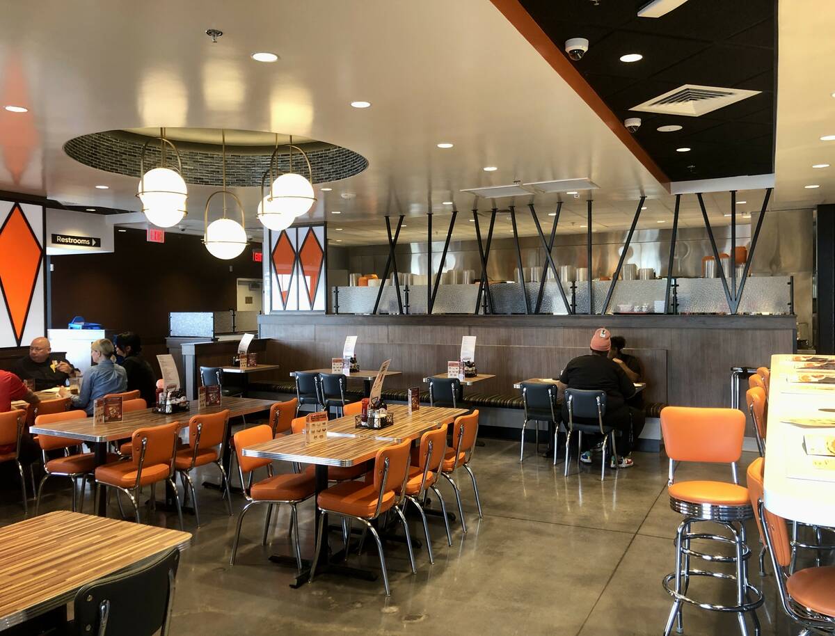 The main dining area at Norms, which is opening in late October 2024 on West Charleston Bouleva ...