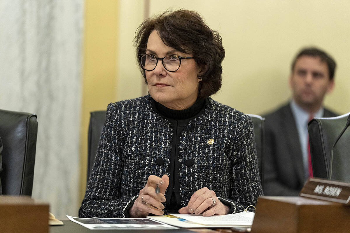 FILE - Sen. Jacky Rosen, D-Nev. AP Photo/Alex Brandon, File)