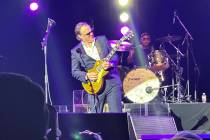 In a moment when his guitar setup worked, Joe Bonamassa rocks The Chelsea at The Cosmopolitan o ...