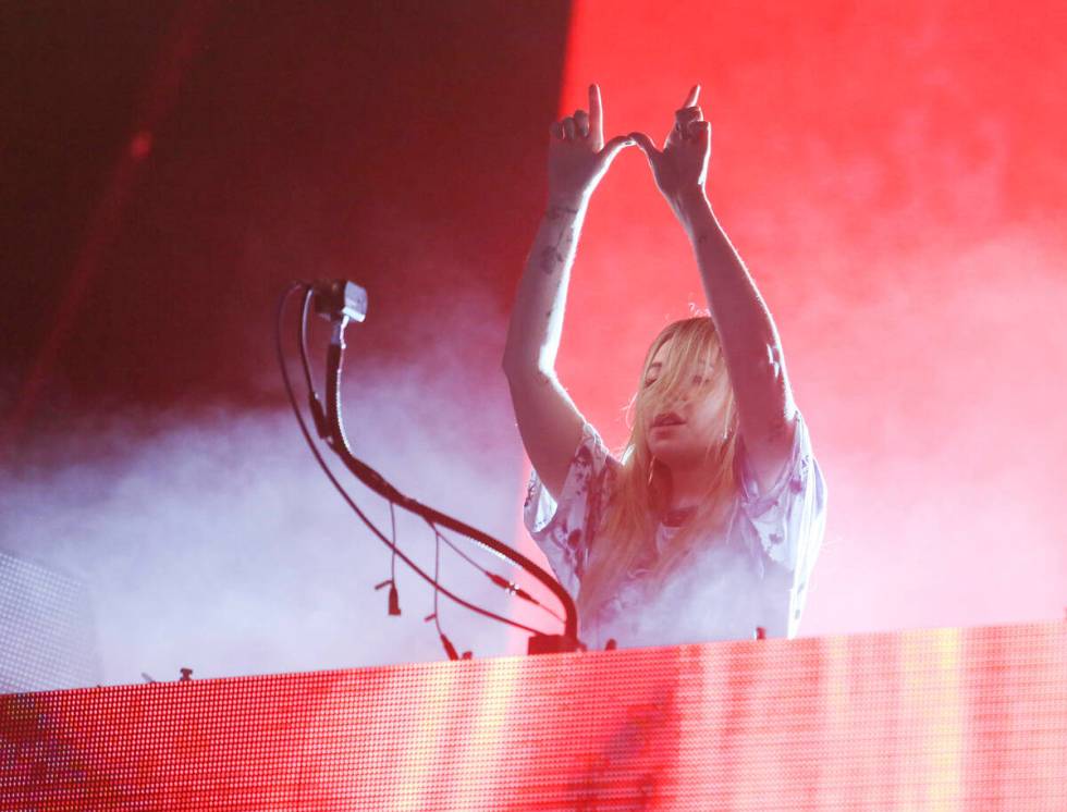 Alison Wonderland performs on Day 2 of the Austin City Limits Music Festival's second weekend o ...