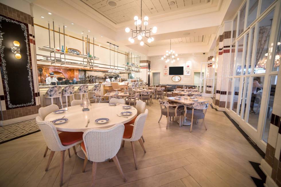 The dining area of Bottiglia Cucina at Green Valley Ranch. (Bottiglia Cucina)