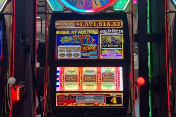 A slots player won $1,571,616.52 on Wheel of Fortune Gold Spin Triple Red Hot 7’s on Thursday ...